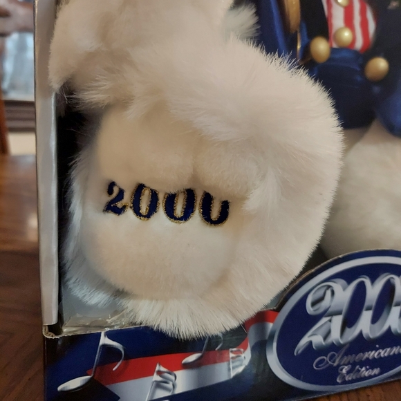 DanDee 2000 Celebration Americana White Bear, NWT - Picture 3 of 7